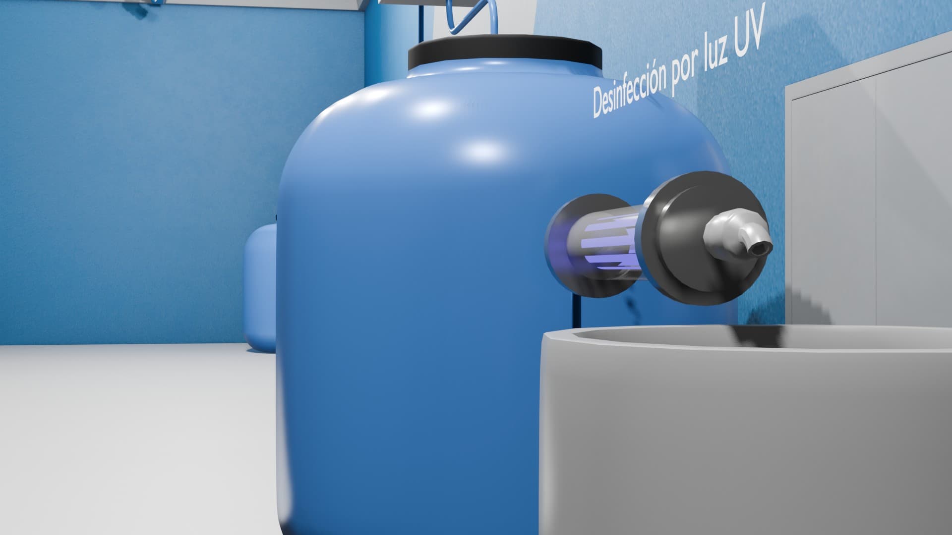 Water Filtration Process Animation
